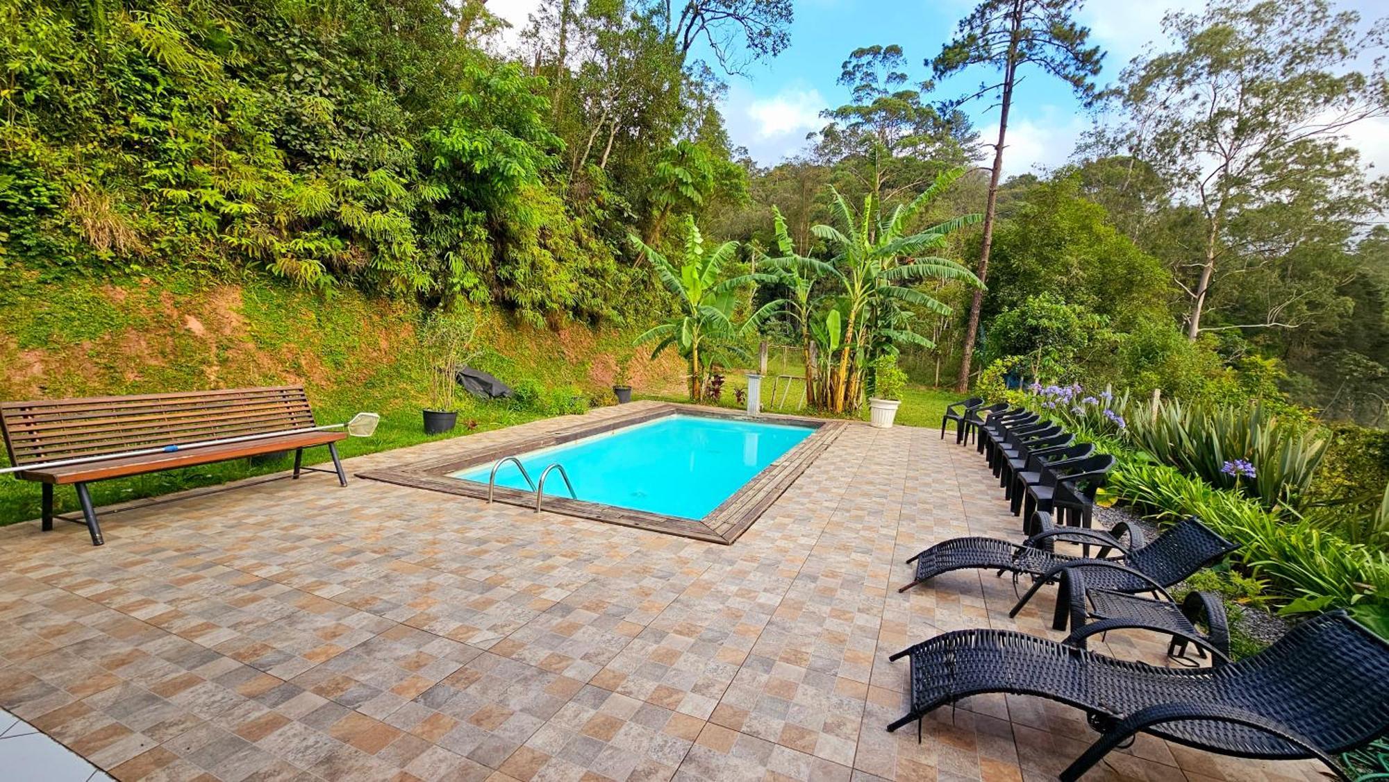 ジュクイチバ Piscina Aquecida 65Km De Sao Paulo Capital Sitio Chacara Casaヴィラ エクステリア 写真
